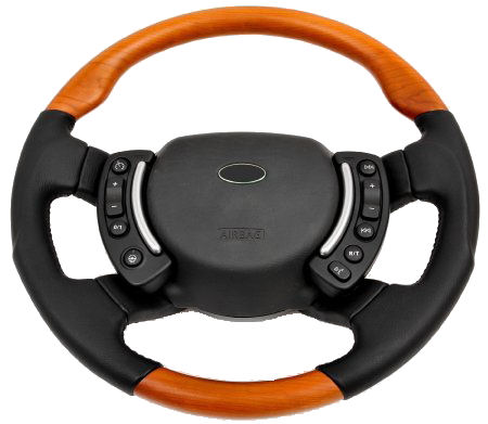 Steering Wheel - Cherry SPORT Grip HEATED - Click Image to Close